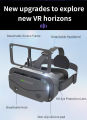 Shinecon SC-G13 New 3D Virtual Reality Gaming Glasses Headset for 4.5-7.0 Inch Smartphones VR Full-Screen Helmet with Adjustable Googles - high resolution lenses. 