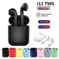T8 TWS Wireless Bluetooth Headset 5.3 with Noise Reduction, Bass, and Touch Control. 
