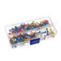 100PCS Colored Thumb Tacks Push Pins Multicolor Map Pins for Cork Bulletin Board. 