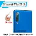 Huawei Y9s 2019 Back Camera Lens Glass Protector Transparent Clear Camera Flexible Glass Protector For Y9s 2019. 