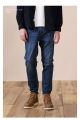 2021-Winter & Summer-New-Fleece-Lining-Jeans-Men-Slim-Fit-Tapered-Denim. 