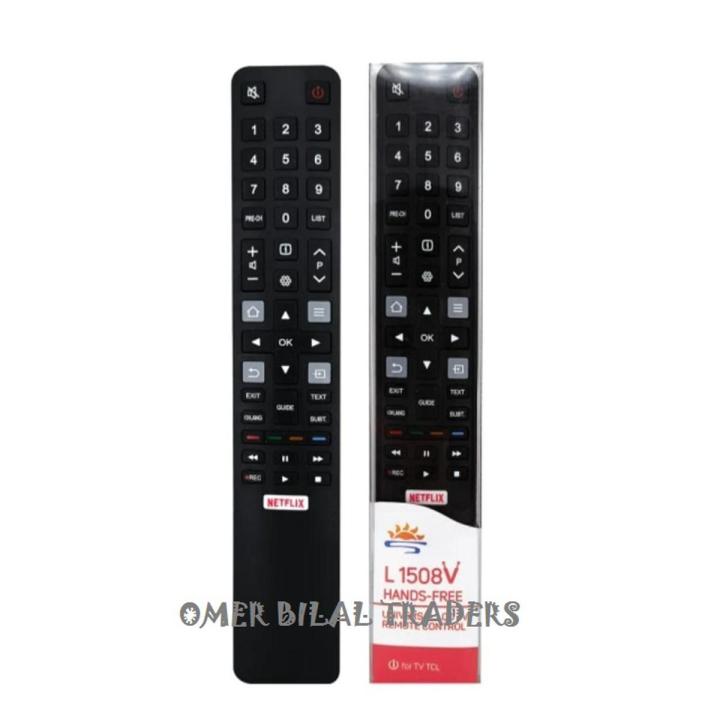 TCL Smart Android LED TV Remote with Netflex button