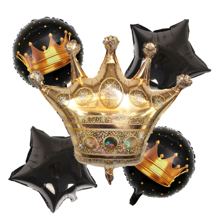 Large%20Giant%20Golden%20Crown%20Foil%20Balloon%20Set%20Birthday%20Party%20Decoration%205pcs/set%20-%20Image%204
