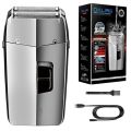 Rechargeable Foil Shaver For Men Beard Stubble Electric Razor Wet Dry Balds Head Shaving hine Washable. 