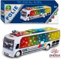 Musical Toy Car Bus With Siren And 5D Light Bus Toy Bus Bump & Go Car Bus For Kids – 368A. 