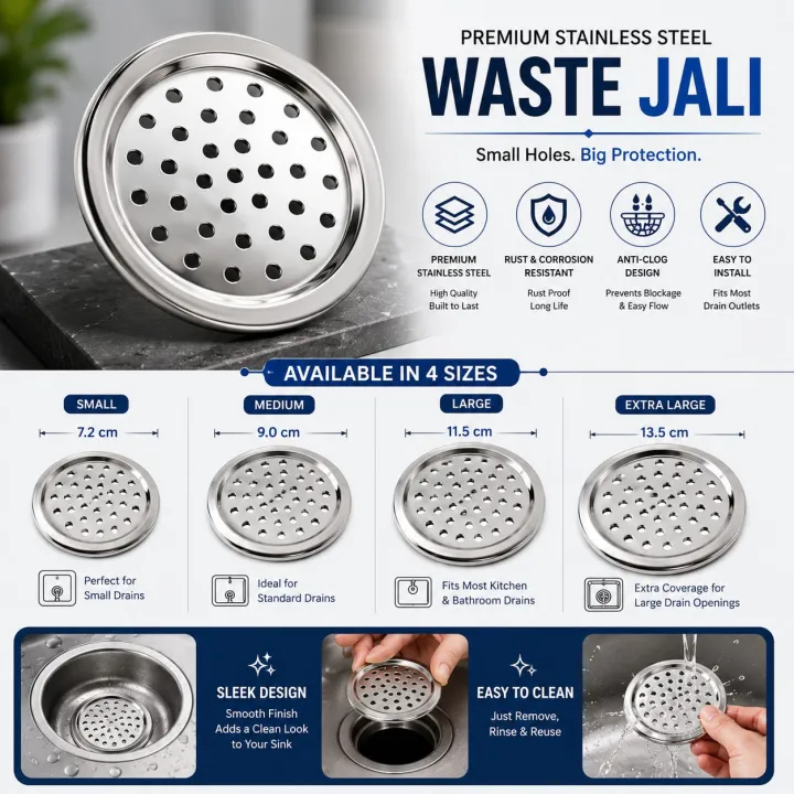 Stainless%20Steel%20Sink%20Waste%20Jali%20Drain%20Strainer%20%7C%20Anti%20Clog%20Kitchen%20&%20Bathroom%20Drain%20Cover%20%7C%20Small%20Medium%20Large%20XL%20-%20Image%206