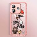 Xiaomi Redmi 13 redmi13 12 Fashion Harry Potter Wand Phone Case Silicon Plated Camera Frame Case Shockproof Cover. 