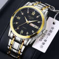 Counter fully automatic movement calendar, night light, waterproof, ultra-thin, non mechanical precision steel, domestic watch, male. 