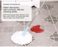 FREE SHIPPING Easy Mob 360 With Steel Spinner and Extra Refill Mop Mop 360 Degree Microfiber Spin Mob Home Clean Tools Steel Spin Bucket Mops and Mop Refill RANDOM COLOR. 