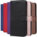 【2023NEW】Case for Samsung Galaxy NOTE 3 N900 N9005 Solid color flip pu Leather Cover Wallet Case NOTE3 SM-N900 SM-N9005 full housings. 
