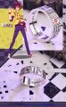 NO GAME NO LIFE Shuvi Doura Sora Shiro Peripheral Chess Rings Fashion Trend Boys Girls Jewelry. 