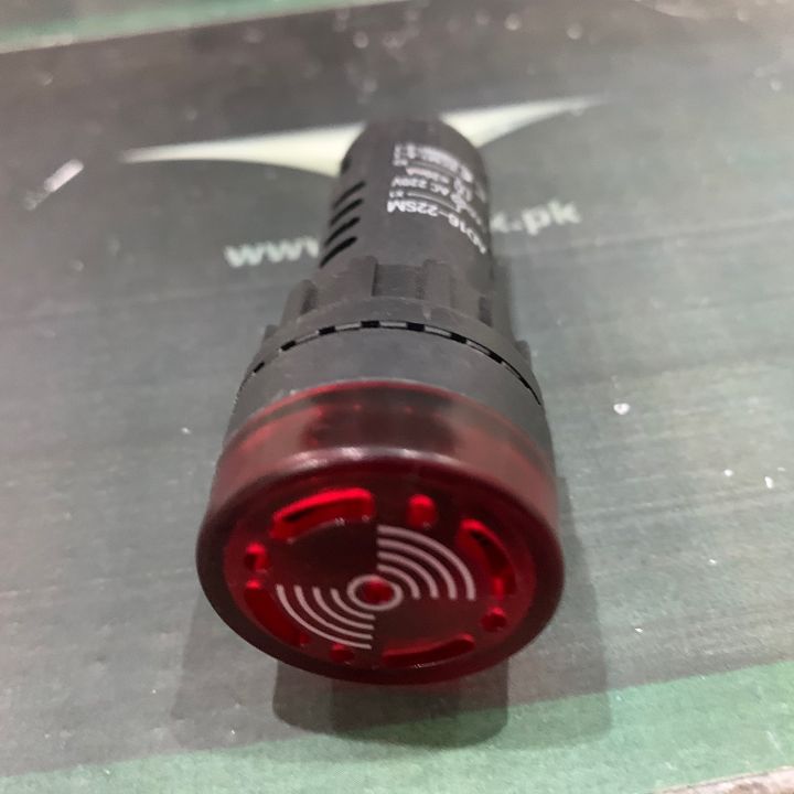 AD16-22SM Flash LED Alarm Buzzer led Indicator Light Signal Lamp DC 12V 24V AC 220V 22mm