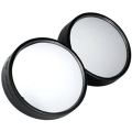 Car round mirror Rear view Blind spot Wide-angle lens - 2 pcs. 