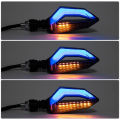 (Pack of 2) Indicator for Bike CD 70 | Fancy LED Turn Signal Indicator for Bike 125 with Parking DRL Light | Original, Flexible, and Stylish Indicators for Bikes. 