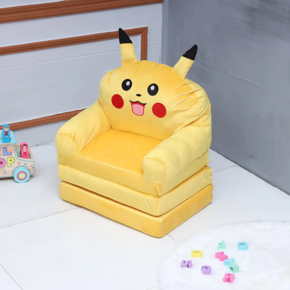 3 layer Cute Children seat set kids Cartoon Character Foldable Sofa bed 1 pc Daraz.pk