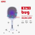 Sogo 2 In 1 Rechargeable Mosquito Killer Racket  (JPN-396). 