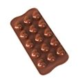 Heart Shape Silicone Chocolate Mold 15 Cavity. 