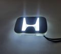 Honda H Logo Front Light Monogram Glowing Monogram for 70 and 125cc Motorcycles Universal Fitting White LED Plexiglass. 