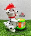 Dog Drummer Cute Toy For Kids With Lights And Music-Bump & Go Toy-6628. 