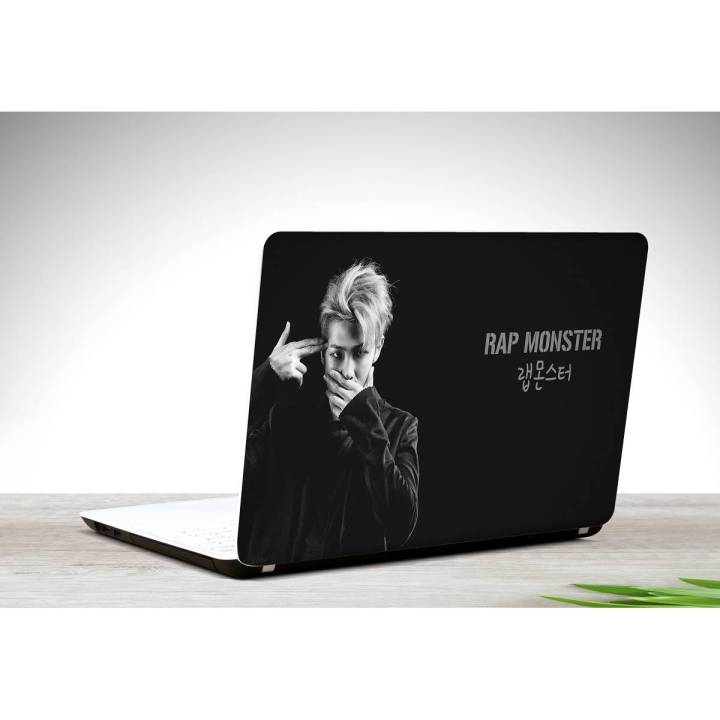 BTS Bangtan Boys Rap Monster Laptop Skin Vinyl Stickers Decal,12 13 14 15 15.6 inches Notebook Laptop Skin Sticker for all Laptops