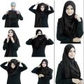 Double Loop Pin-less Instant Hijab - Ready to Wear Scarf for Girls and Women. 