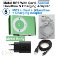 𝗗⭐𝗦 ⁞ Mini Rechargeable MP3 Player with Memory Card Slot, Superior Sound – Handy Music Player for Travel and Active Lifestyle. 