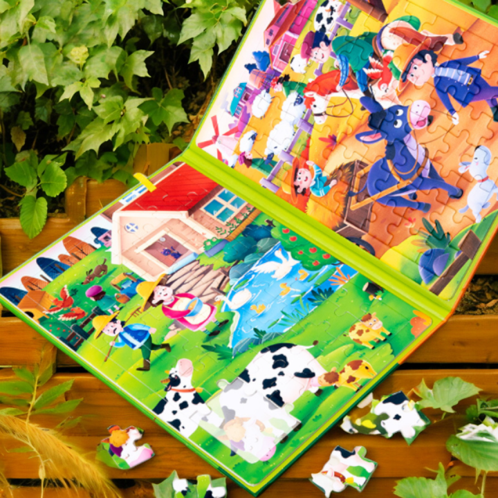 Large%20Sized%20Multiple%20Difficulty%20Children%20Puzzle%20Books%20Two%20in%20One%20Large%20Book%20Style%20Leveled%20Children%20Jigsaw%20Puzzle%20-%2044%20x%2028.5%20cm%20-%20Engaging%20Early%20Education%20Toy%20-%20Image%202