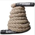 Premium White Cotton Battle Rope 1.5" Thick 38mm for Tug of War or Gym Battle Rop White Cotton Rope - Durable Hard Rope for Fitness Training in different sizes 10ft/20ft/30ft/40ft/50ft Manila Hemp Rope Jute Rope Battle Rope. 