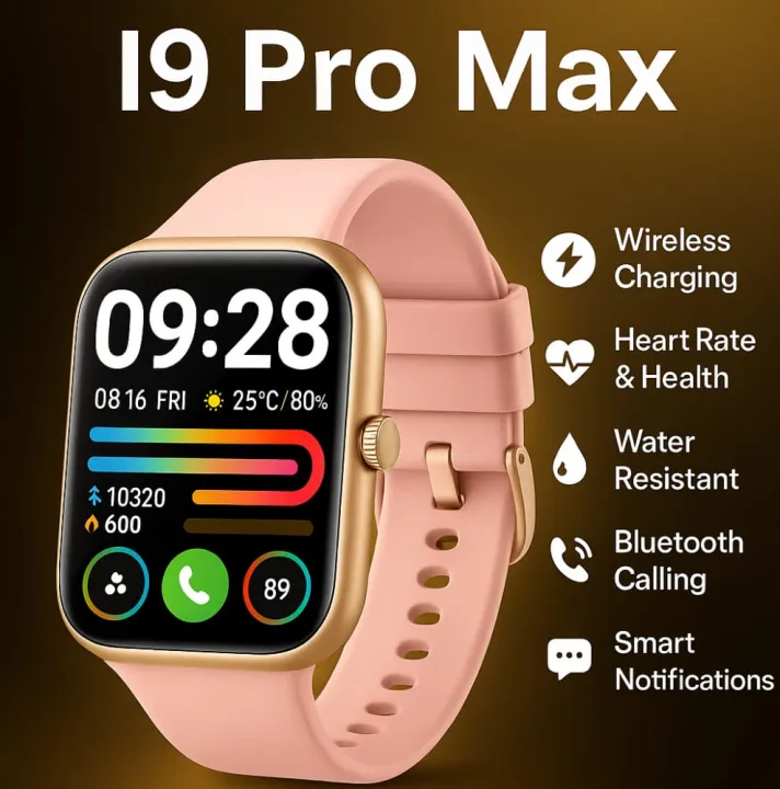 Smart Watch – i9 Pro Max Smart Watch –Smartwatch – Smart Watch for Boys ...
