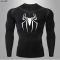 Spider Men T Shirt Quick Dry Rashgard Running Shirt Men Compression Shirt Gym Fitness Top Sport Shirts Men Exercise Jersey 2099. 
