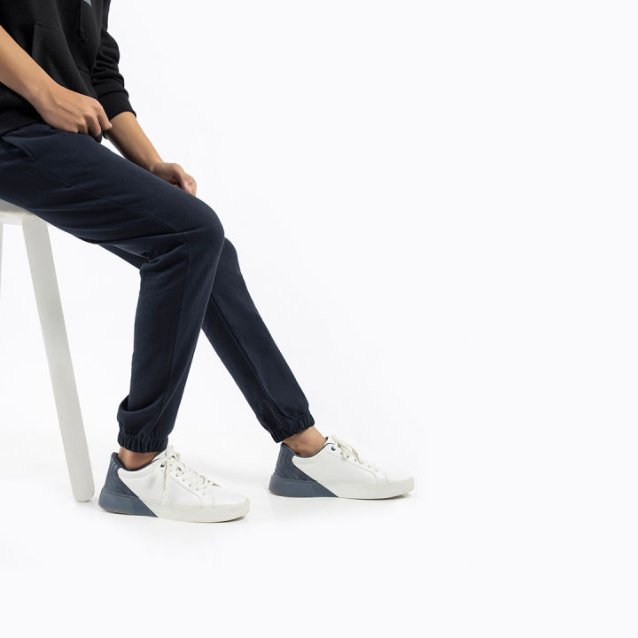 Trouser For Men (Fleece Trouser) - Navy Blue