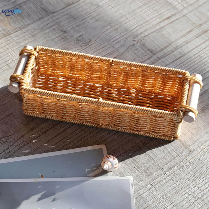 Imitation%20Rattan%20Storage%20Basket%20Woven%20Baskets%20for%20Coffee%20Table%20Bathroom%20Home%20-%20Image%204