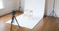 White Background For Photography - White Backdrop - Professional Studio Tools. 