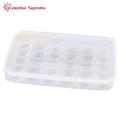 Egg Storage Box Stackable Refrigerator Large Clear Egg Carton. 