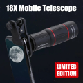 18X Zoom Lens for Mobile – Apexel HD Zooming Lens with 100x and 60x Zooming Capabilities, Tripod Included, Universal Zoom Lens for Mobile Camera, iPhone, and Android – Professional Telephoto Lens for Photography. 