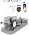 Charging Base  for Aapplé Watch and įPhone, Freal Applé Watch Accessories Silicone 3 in 1  Base  for Applé Watch Series 1/2/3, Airpods,  Base forįPhone X/8/8/7/76/6 Plus (Charging Base not charger).. 