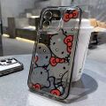tty 2 Cartoon Ki XR 7 12 13 14 13Sanrio Full Screen Cute Hello Kitty Transparent Phone Case for iPhone 15 PRO MAX 11 PRO XS8 Plus Years Old. 