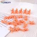 Small Plastic Baby Figurines 10 Pcs Mini Pvc Baby Figurines for Baby Shower Gift Party Decoration Reusable Smooth Ornaments Plastic Cake Decoration Baby Figurine. 