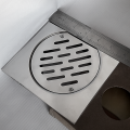 Bathroom Floor Drain Waste Jali Cover Hole Design Non Magnet Stainless Steel High Quality. 