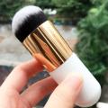 Chubby Pier Foundation Brush Flat Cream Makeup Brushes Professional Cosmetic Makeup Brush (Pack of 3 ). 