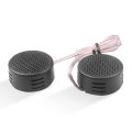 Kebidu 1 Pair Car Mini Dome Tweeter Inner High-Efficiency 500W Super Power Audio Sound MP3 Loudspeaker. 