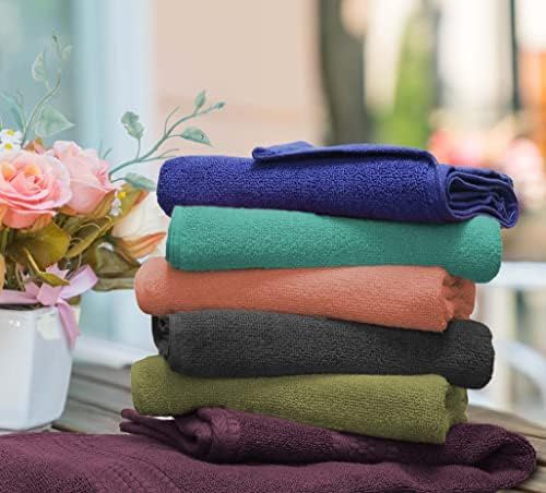 Pack of 6 - Beautiful Small Towels 12*12 Size For Bath