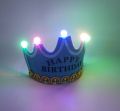 HAPPY BIRTHDAY LED CROWN BIRTHDAY PARTY WEAR LED CROWN. 