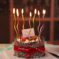 Spiral Candles Food Grade Ornamental Cake Birthday Candles. 
