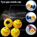 4pc Tyre Nozzle Cap "Emoji"  Air Valve Cap. 
