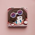 Undetermined event book periphery small mirror Zuo Ran Xia Yan Mo Yi Lu Jinghe makeup mirror student dormitory folding mirror. 