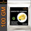 Organic Lemon Peel Fine Powder  100 Grams. 