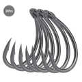 （New）30Pc/et Baitholder Hook Jig Fihing Hook Black HIgh Carbon teel Fihhook. 