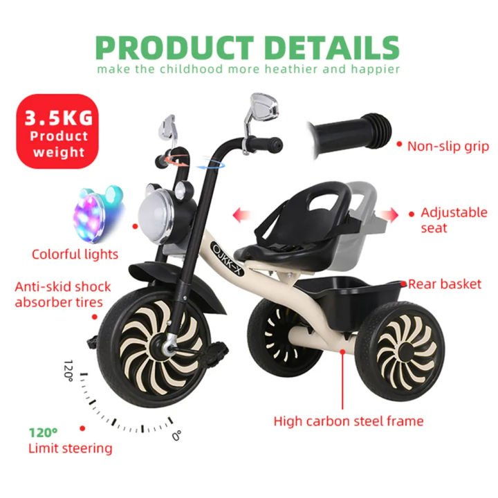 Kids%20trikes%20with%20colorful%20lights%20for%203-5%20years%20old,pedal%20tricycle%20with%20double%20rearview%20mirrors,adjustable%20seat%20foam%20wheel%20cruiser%20scooter%20balance%20bike%20-%20Image%208