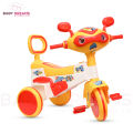 Little Star Sprinter Tricycle With Light and Music For kids Toy outdoor play Ride on Cycle BD-F094. 
